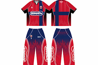 design custom sports jersey for sublimation