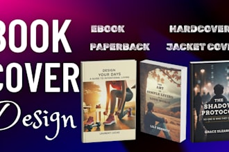 do book cover design, ebook cover design amazon KDP cover design, paperback