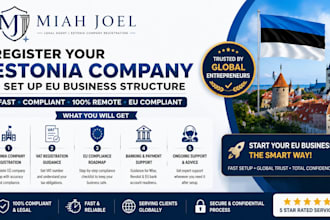 register your estonia company, set up eu business structure and vat compliance