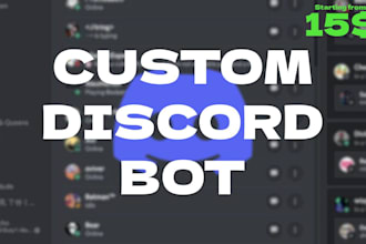create a custom discord bot