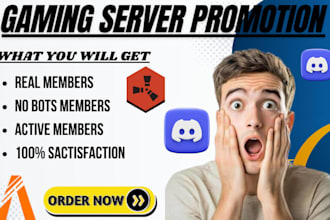 do gaming server, fivem server promotion, minecraft promotion, discord growth