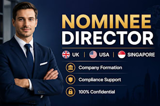 provide worldwide nominee director services for company formation