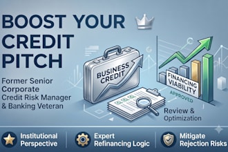 review, optimize your business credit and refinancing pitches