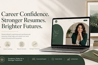 design redesign squarespace career coach resume service coaching website