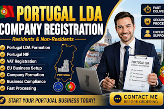 register portugal lda company, portugal nif and vat registration