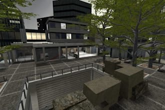 create a custom garrys mod map for gmod with lua scripting and addons