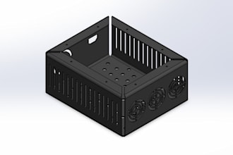 design sheet metal parts and fabrication drawings