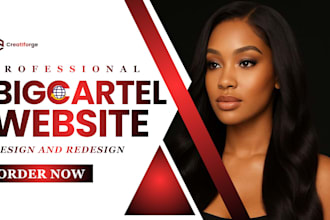 design, setup or redesign your big cartel store to boost sales