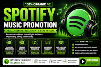 do organic USA spotify music promotion, german spotify promotion