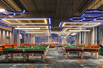 luxury pool room,billiards lounge interior design,upscale snooker club,gaming