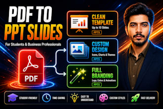 turn your PDF into a professional powerpoint presentation slides