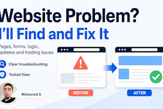 diagnose and fix your website or web hosting issue