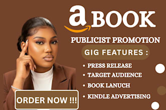 be your book publicist book promotion press release manage   social media