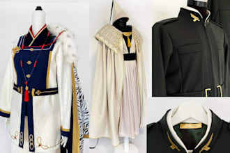 do sewing costume cosplay anime cloth sewing cosplay costume commission cosplay