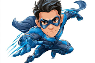 create a custom superhero from your photo