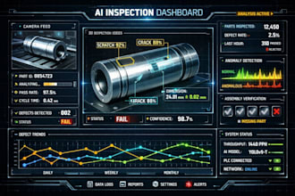 develop industrial computer vision for quality inspection and defect detection