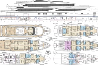 design boat, ship and yacht ga plans and naval architecture drawings