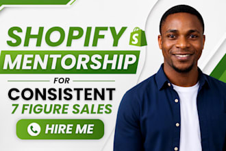 shopify mentor shopify dropshipping coach shopify ecommerce tiktok shop expert