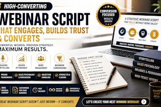 write the perfect webinar script using the top technique