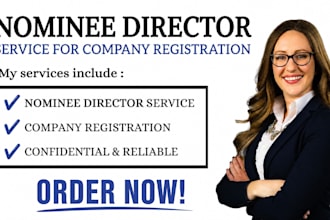 provide uk nominee director service for ltd companies