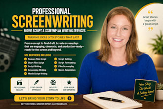 do movie script writing film screenplay screenwriting short film script TV pilot