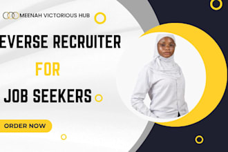 reverse recruiter job application job hunt remote job, federal resume job search