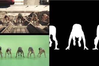 do vfx rotoscoping, vfx cleanup, object removal, color grading for videos