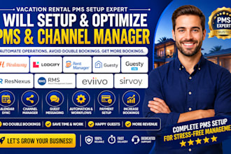 setup hostaway lodgify rent manager guesty lite guesty resnexus rms eviivo sirvo