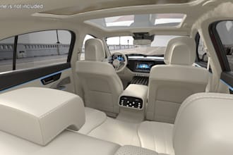 model luxury 3d vehicle for dealership website, realistic interior,glb file,maya