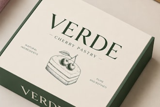 create box packaging design, dieline design, packaging artwork, mailer box
