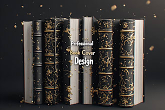 do a unique book cover design or e book cover design