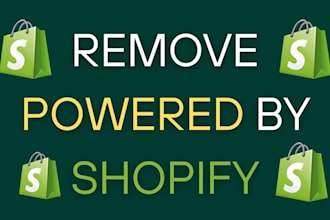 remove powered by shopify footer and customize your shopify theme