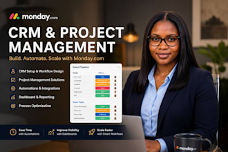 do monday crm project management, monday com monday automation monday consultant