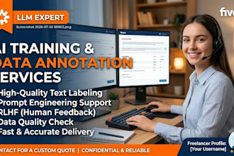 do ai data annotation, text labeling, and ai training support
