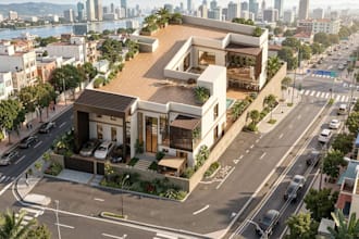 make 3d exterior in revit
