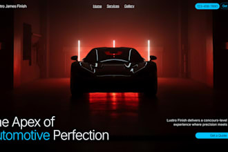 fix and redesign car wash website mobile detailing wix booking website