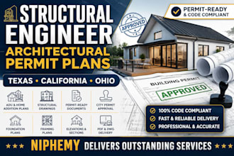 structural engineer architectural permit, texas adu permit plans california ohio