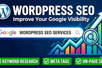 optimise wordpress website SEO and improve search visibility