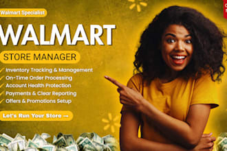 be your dedicated walmart seller center store manager