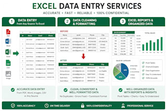 do data entry in excel with precision and accuracy