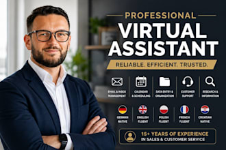 be your professional multilingual virtual assistant
