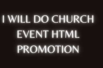 do church event promotion