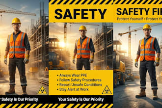 design professional safety posters