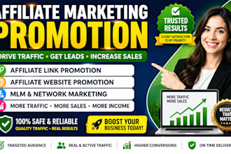promote affiliate link, affiliate website, mlm, affiliate marketing, website