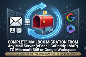 do email migration to microsoft 365 or google workspace