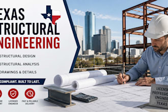 provide texas structural engineering, structural design, analysis and drawings