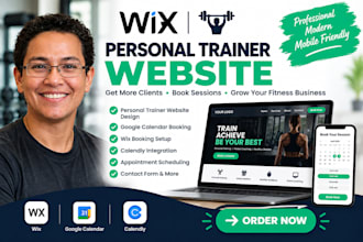 do wix personal trainer website, google calendar booking, wix calendly booking