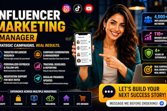 be your influencer manager research outreach influencer marketing campaign