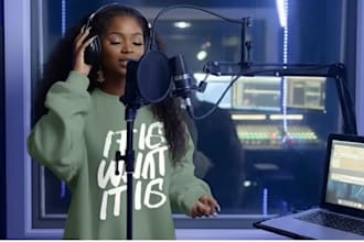 be female pop singer, edm, rnb, music producer, female vocalist, hook, harmonies