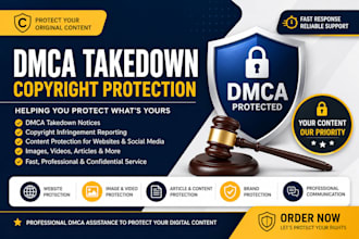 help you report copyright infringement and protect your content